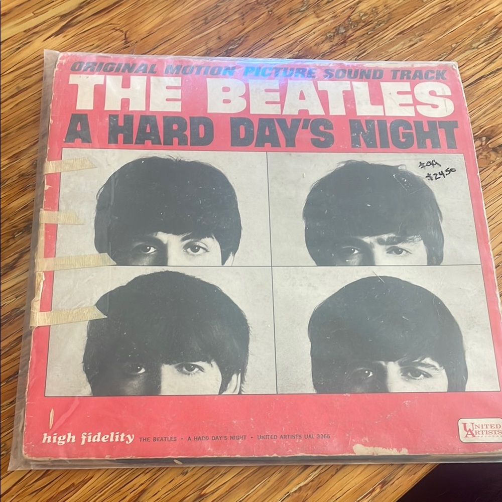 The Beatles A Hard Day's Night Soundtrack Vinyl
